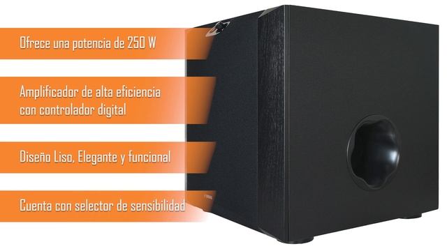 Yamaha NS-SW300 Amplificador con controlador digital PWM y circuito de retroalimentación dual смотреть онлайн
