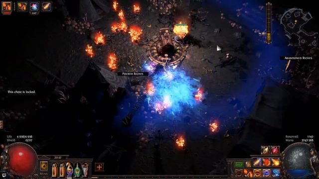 Path of Exile Delve League Incinerate Build in Progress 3 and and a New build смотреть онлайн