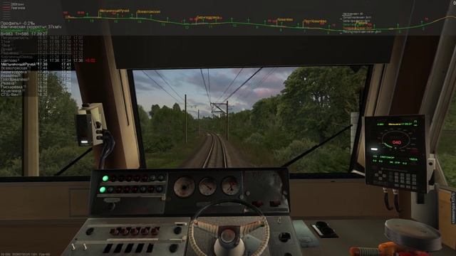 ZDSimulator.Пригородный электропоезд № 6930 с ЭД4м сообщением Петрокрепость-СПБ Финляндский смотреть онлайн