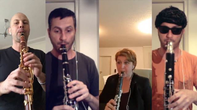 Ouverture to Magic Flute for Clarinet Quartet смотреть онлайн