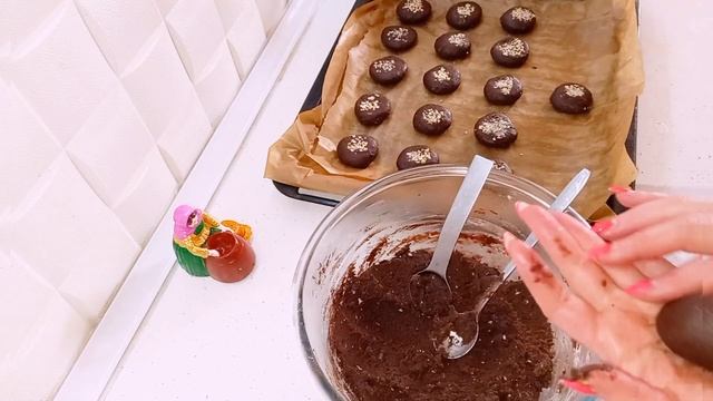 Печенье с кофе и какао #pratiktarifler смотреть онлайн