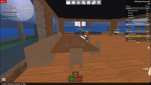 ROBLOX Let's Play Day 1 pizza man смотреть онлайн