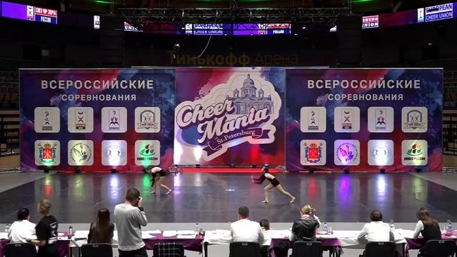 Cheerleading. Jazz.Чир спорт. ВРС 2019 ЧИР-ДЖАЗ-ДВОЙКА Crystal Grace. смотреть онлайн