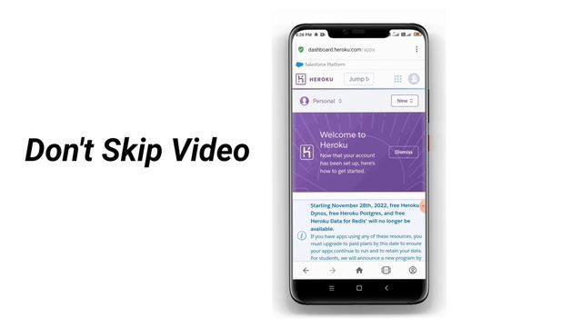 How to Create Heroku Free Account. Heroku Api Key, Check Heroku Free Dyno Hours. Heroku Part - 1 смотреть онлайн