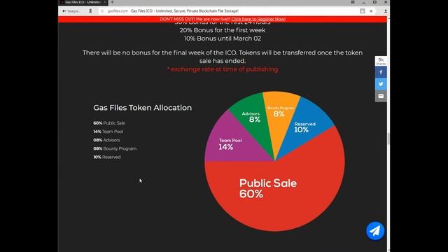 Gas Files ICO - Unlimited, Secure, Private Blockchain File Storage! смотреть онлайн
