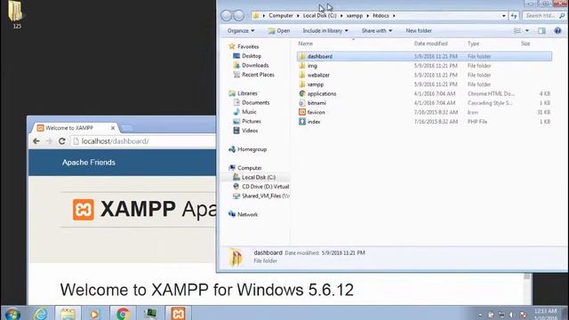 Installing XAMPP on Windows Part 02 смотреть онлайн