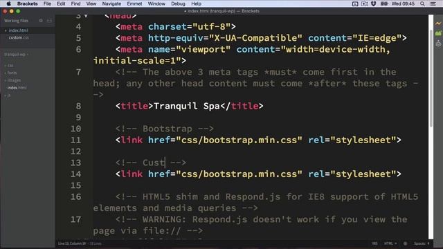 How to set up a Bootstrap website смотреть онлайн