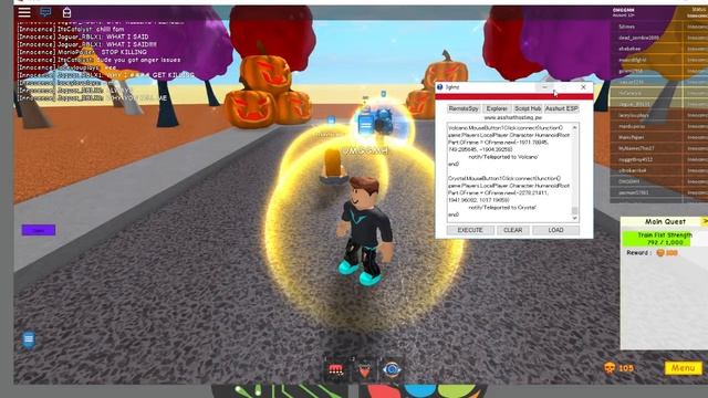 ✔️NEW ROBLOX - SUPER POWER TRAINING SIMULATOR - HACK✔️2018✔️TOKENS, TELEPORT, KILL AND MORE смотреть онлайн