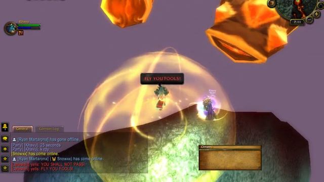 LOTR In WOW! Lateshift VS the Balrog! смотреть онлайн