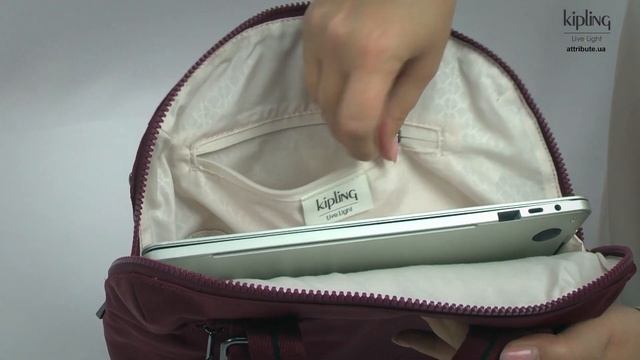Огляд сумки-рюкзака Kipling KAZUKI KI5306 смотреть онлайн