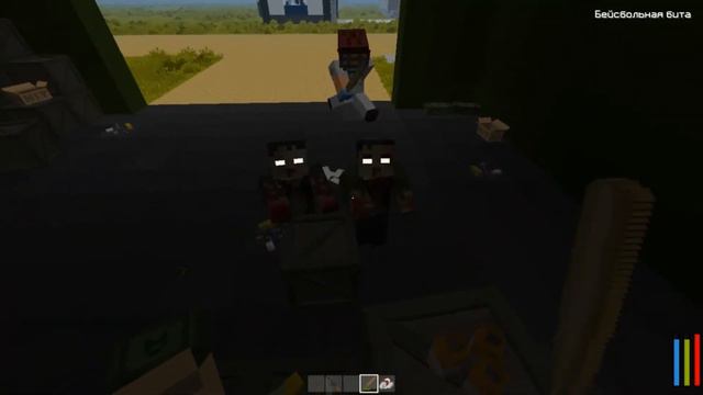 Путь до аэродрома №2 - Нарезка. Minecraft - Dayz (MineCake) смотреть онлайн