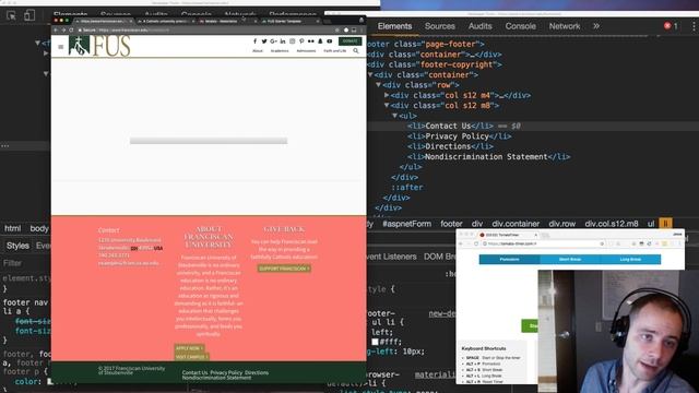 Creating a Footer (P3D6) - Live Coding with Jesse смотреть онлайн