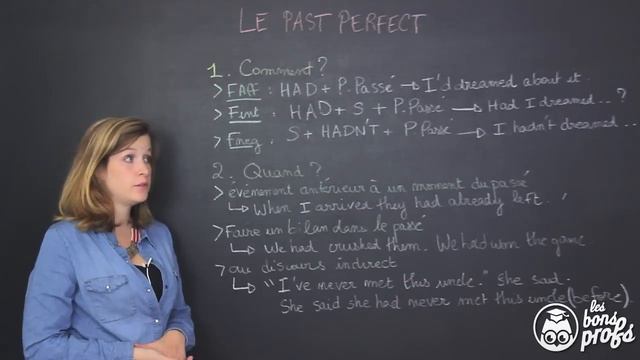 Past perfect - Anglais - 3e - Les Bons Profs смотреть онлайн