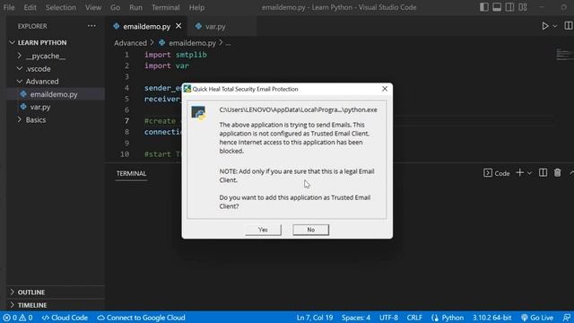 Send Email using Python ( after May 2022 ) смотреть онлайн