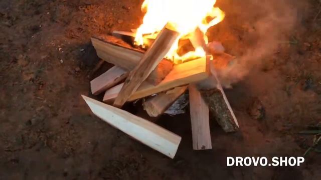 Горение дров из Ольхи - DROVO.SHOP смотреть онлайн