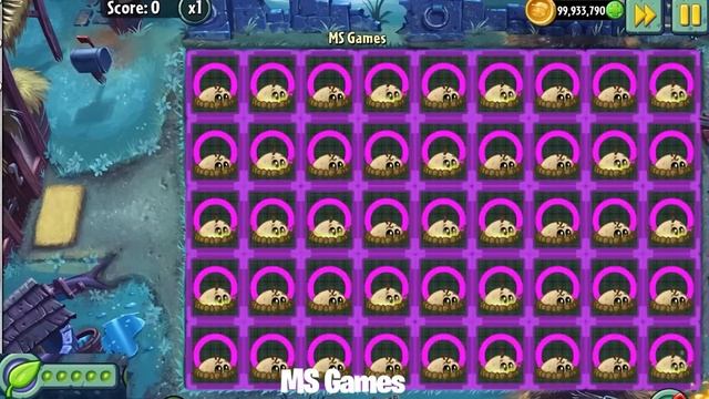 PvZ 2 Power Up - All NEW Premium Plants Vs 99 Castle Head Zombie - Who is best? смотреть онлайн