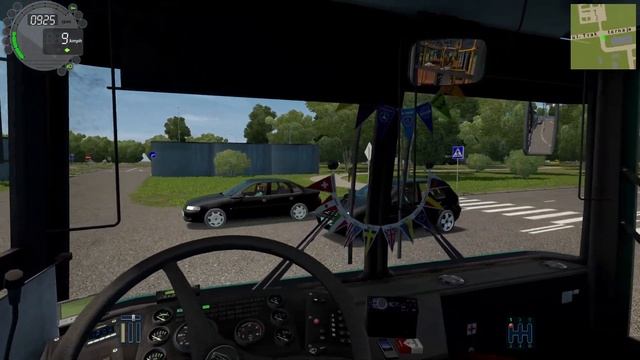 City Car Driving МАЗ 105.065 Articulated Bus | Casual Driving смотреть онлайн