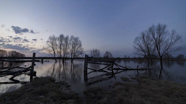 Sunrise Timelapse Philippovskoe Рассвет на Шерне смотреть онлайн