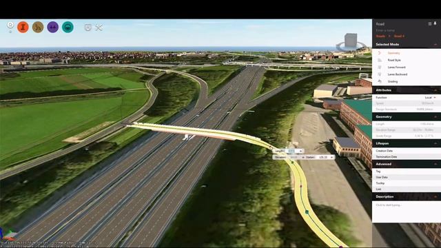 Autocad Infraworks 360:- Lesson 1.4: Converting to a design road смотреть онлайн