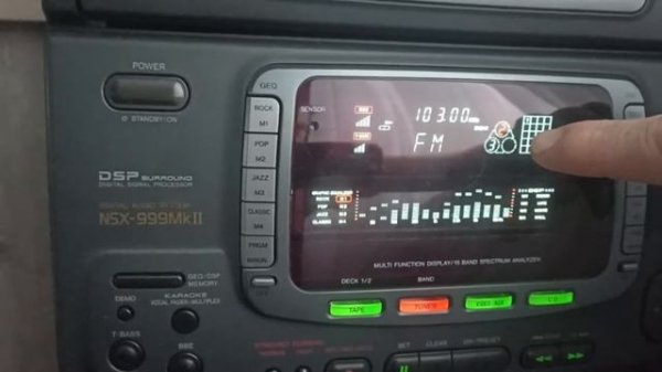 Aiwa 999MK2 проблемы с экраном.