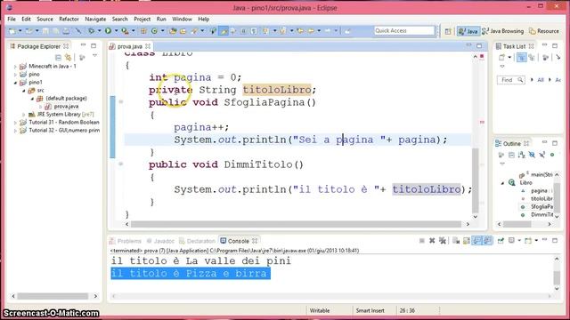 Tutorial 25 - Costruttori di una classe (Java) смотреть онлайн