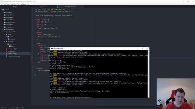 How to use VueJS standalone with webpack смотреть онлайн