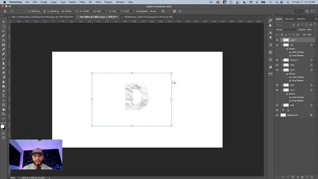 Paper Layers Text Effect | Photoshop Typography Challenge смотреть онлайн