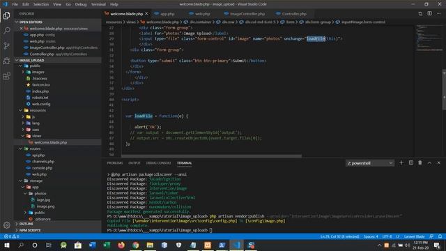 Image Preview Before Upload |Image File Upload | Laravel Part 14 смотреть онлайн
