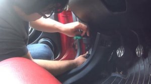 Mini cooper FRM module removal.