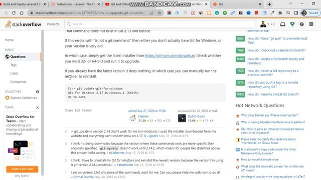 how to upgrade git version using command promote смотреть онлайн