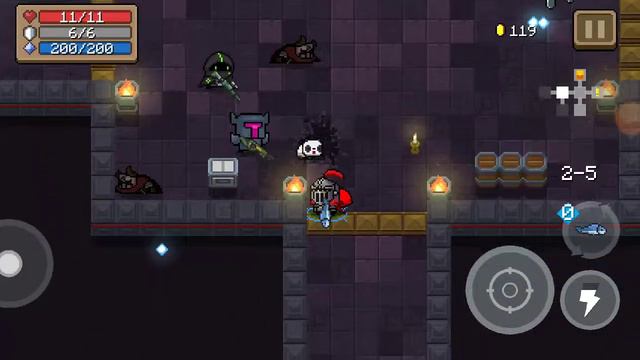 ПОЧТИ ПРОШЁЛ ИГРЫ С ОДНИМ УДАРОМ, ПОСОХОМ ИЛЛЮЗИИ И ЛАЗЕРНОЙ РЫБОЙ. / SOUL KNIGHTS . смотреть онлайн