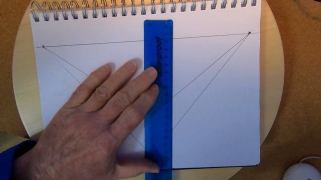 cube perspective sketching (ruler technique) смотреть онлайн