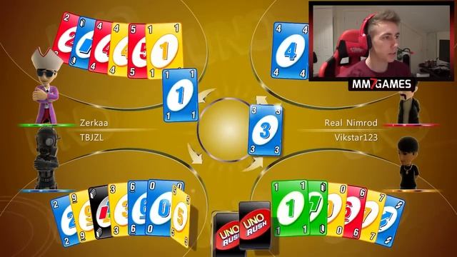 UNO RUSH WITH THE SIDEMEN (With Facecam) смотреть онлайн