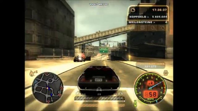 NFSMW DeLorean DMC Mod Special Teil 3 смотреть онлайн
