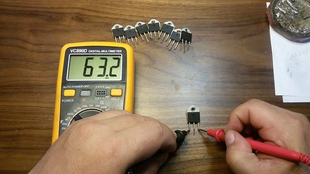 Как легко , без всяких приборов , проверить симистор смотреть онлайн