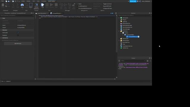How to increase player's WalkSpeed in Roblox Studio [WORKING 2021] смотреть онлайн