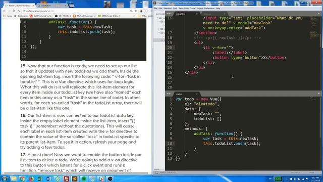 VueJS To do List Review смотреть онлайн