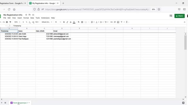 How to Connect Google Forms to Google Sheets смотреть онлайн
