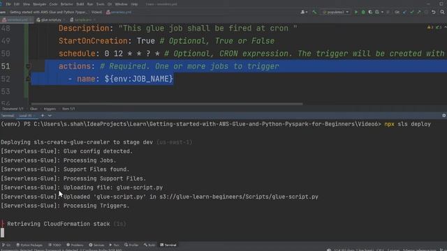 AWS Glue and Python (Pyspark) for Beginners: The Ultimate Guide - Part 7 смотреть онлайн