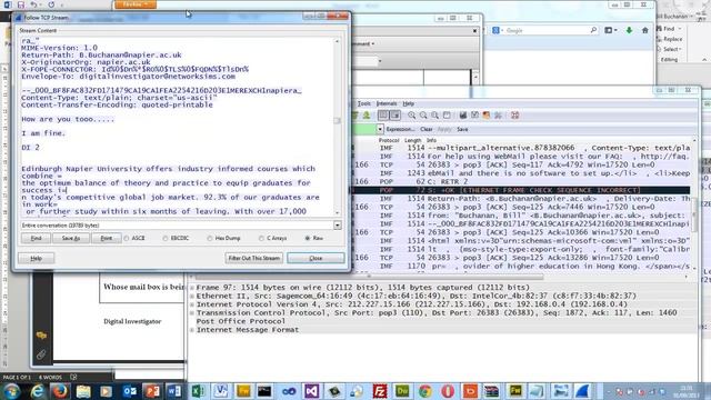 Digital Investigator Lab 5: SMTP, POP-3 and IMAP смотреть онлайн