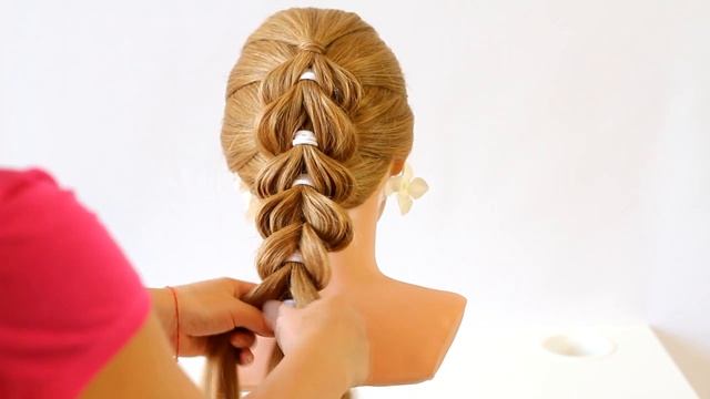 Прически в школу на 1 сентября.Прически на длинные волосы смотреть онлайн
