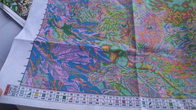 #вышивкакрестом #люблювышивать #JoySunday обзор набор леопард смотреть онлайн