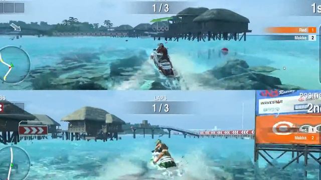 Aqua Moto Racing Utopia - First race with girlfriend смотреть онлайн