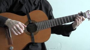 Песня крокодила Гены - Пусть бегут неуклюже - на гитаре