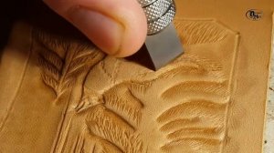 Тиснение по коже растительного дубления. Своими руками.