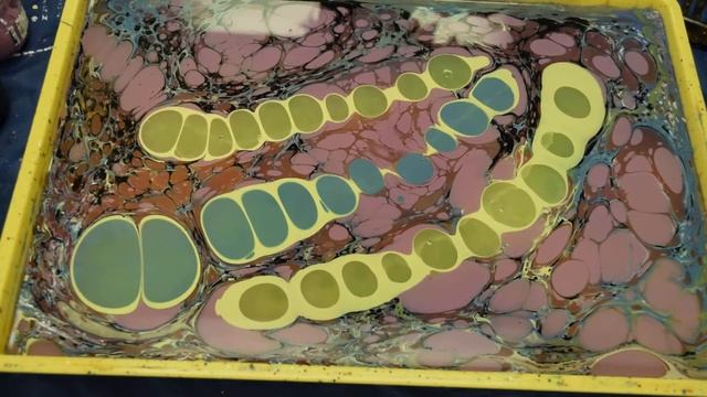 Marbling /Ebru, Эбру. Рисование на воде смотреть онлайн