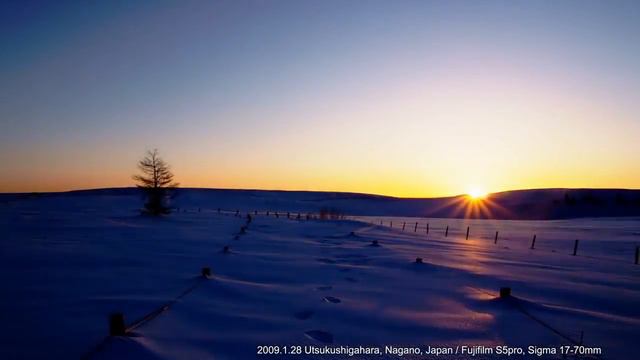 Сказочная зима Time Lapse смотреть онлайн