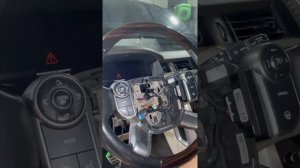Как снять руль с Range Rover IV
