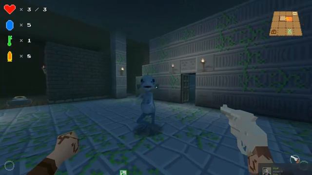 Eldritch: Лавкрафтианский ужас в стилистике Майнкрафта. смотреть онлайн