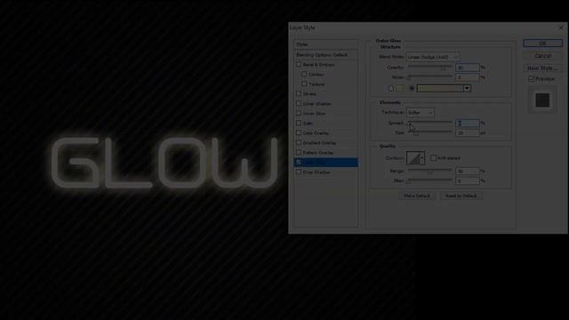 Apply Outer Glow to Layer Styles in Photoshop смотреть онлайн